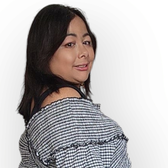 Women's Black and White Off-Shoulder Top - Picture 4 of 15